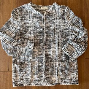 Max Studio Classic Tweed Jacket